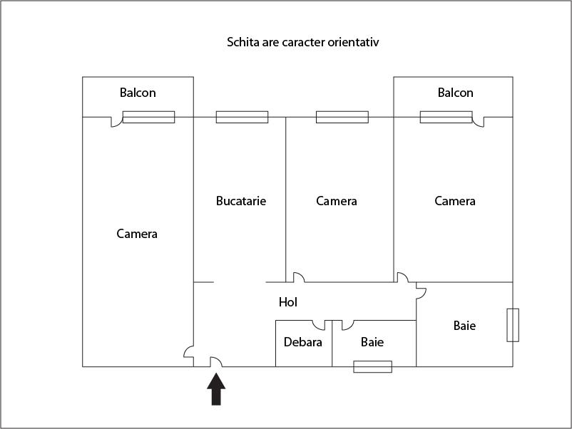 Apartament de vânzare 3 camere Marasti - 26302AV | BLITZ Cluj-Napoca | Poza1