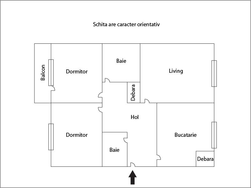 Apartament de vânzare 3 camere Central - 26326AV | BLITZ Cluj-Napoca | Poza1