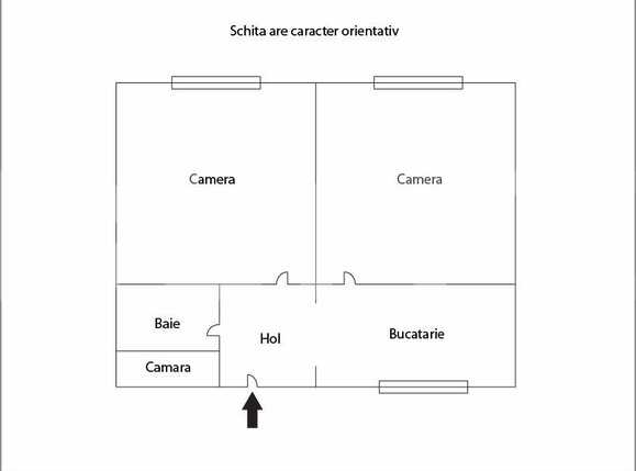 Apartament de închiriat 2 camere Central - 26335AI | BLITZ Cluj-Napoca | Poza2