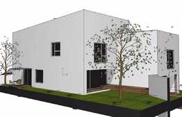 Vanzare duplex, 120 mp utili, 110 mp teren, zona rezidentiala de case/vile