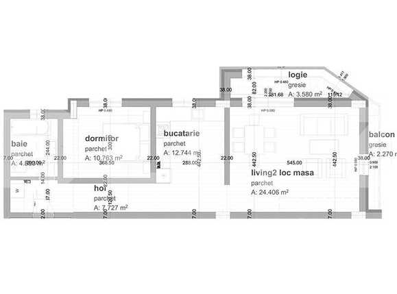 Apartament de vânzare 2 camere Grigorescu - 26359AV | BLITZ Cluj-Napoca | Poza1