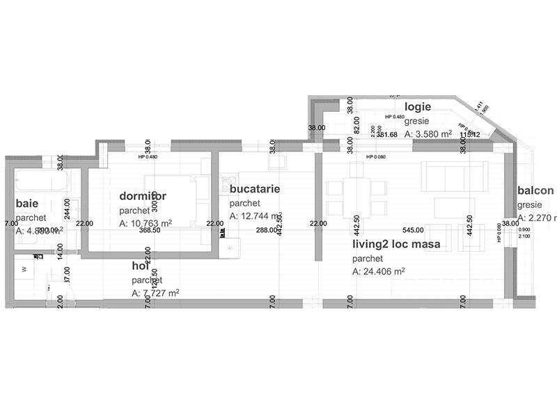 Apartament de vânzare 2 camere Grigorescu - 26359AV | BLITZ Cluj-Napoca | Poza1