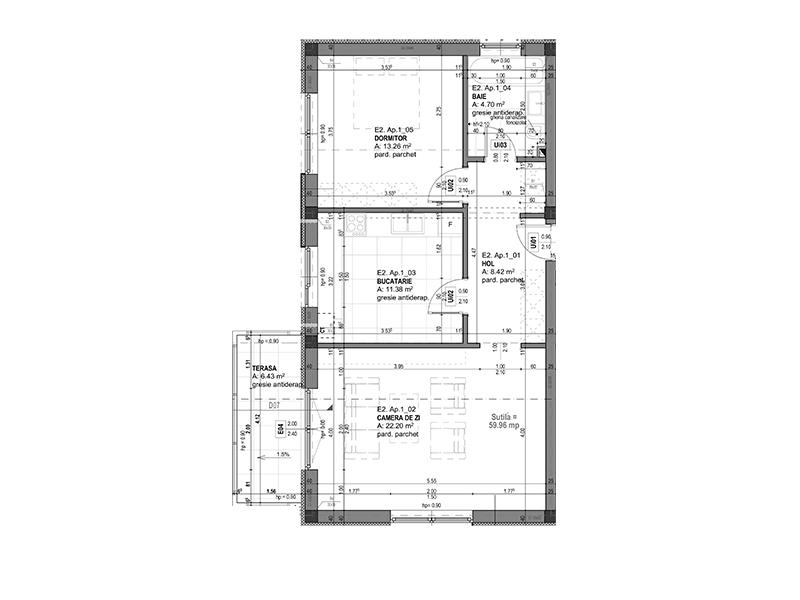 Apartament de vânzare 2 camere Manastur - 26361AV | BLITZ Cluj-Napoca | Poza1