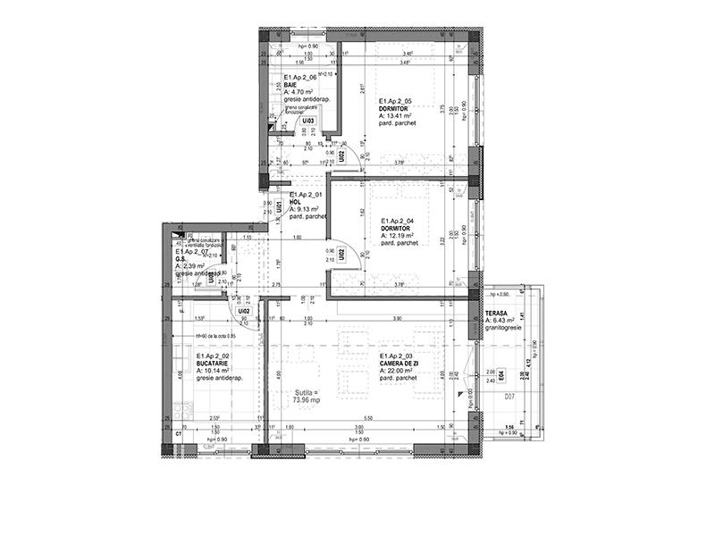 Apartament de vânzare 3 camere Manastur - 26364AV | BLITZ Cluj-Napoca | Poza1