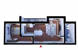 2 camere, 47 mp, etaj intermediar, parcare, zona strazii Donath