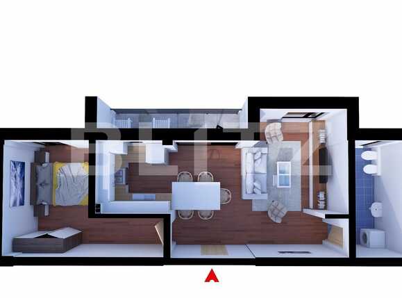 Apartament de vânzare 2 camere Grigorescu - 26492AV | BLITZ Cluj-Napoca | Poza1