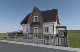 Casa individuala, 165 mp utili, teren de 408,61 mp, zona linistita