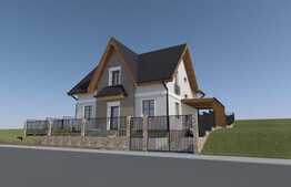 Casa individuala, 165 mp utili, teren de 408,61 mp, zona linistita