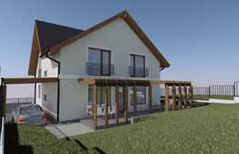 Casa individuala, 166 mp utili, teren de 420,86 mp, zona linistita