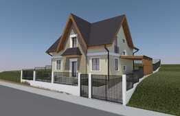 Casa individuala, 166 mp utili, teren de 420,86 mp, zona linistita