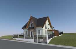 Casa individuala, 165 mp utili, teren de 461,09 mp, zona linistita