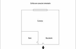 Garsoniera de vanzare, 11,2 mp utili, in zona Auchan