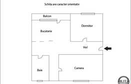 De vanzare apartament 2 camere, 60 mp utili, cu garaj, zona Nichita Stanescu