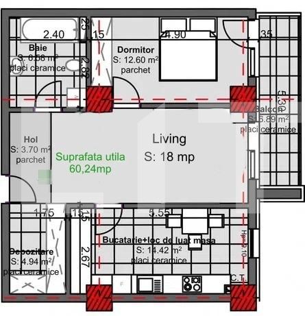 Apartament de vânzare 3 camere Marasti - 26571AV | BLITZ Cluj-Napoca | Poza2