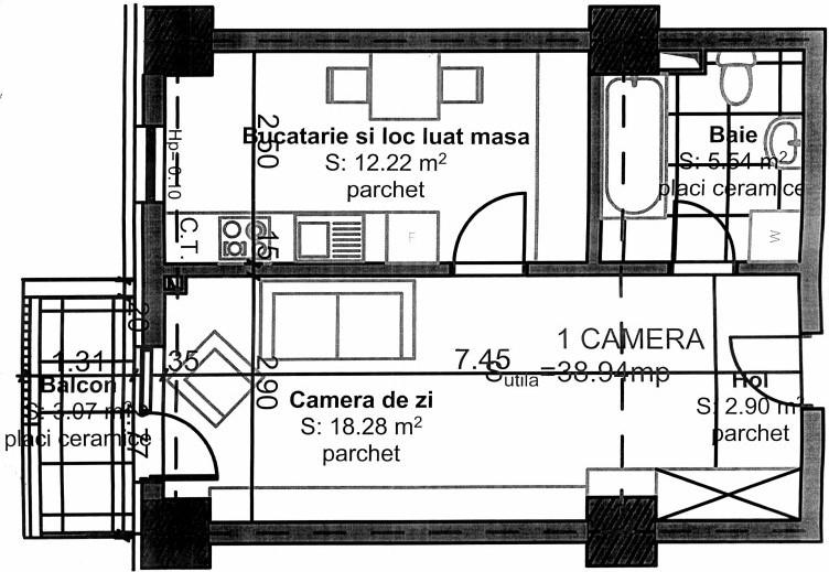 Apartament de vânzare 2 camere Marasti - 26576AV | BLITZ Cluj-Napoca | Poza1