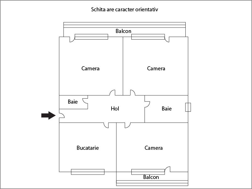 Apartament de vânzare 3 camere Manastur - 26592AV | BLITZ Cluj-Napoca | Poza1