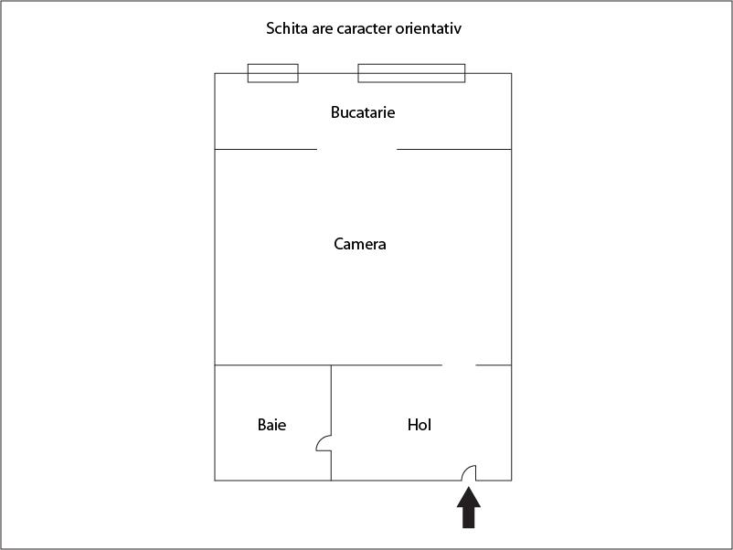 Garsonieră de vânzare Marasti - 26615AV | BLITZ Cluj-Napoca | Poza1