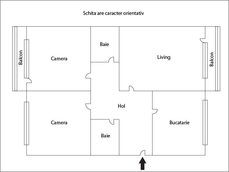 Apartament de vânzare 3 camere Marasti - 26623AV | BLITZ Cluj-Napoca | Poza1