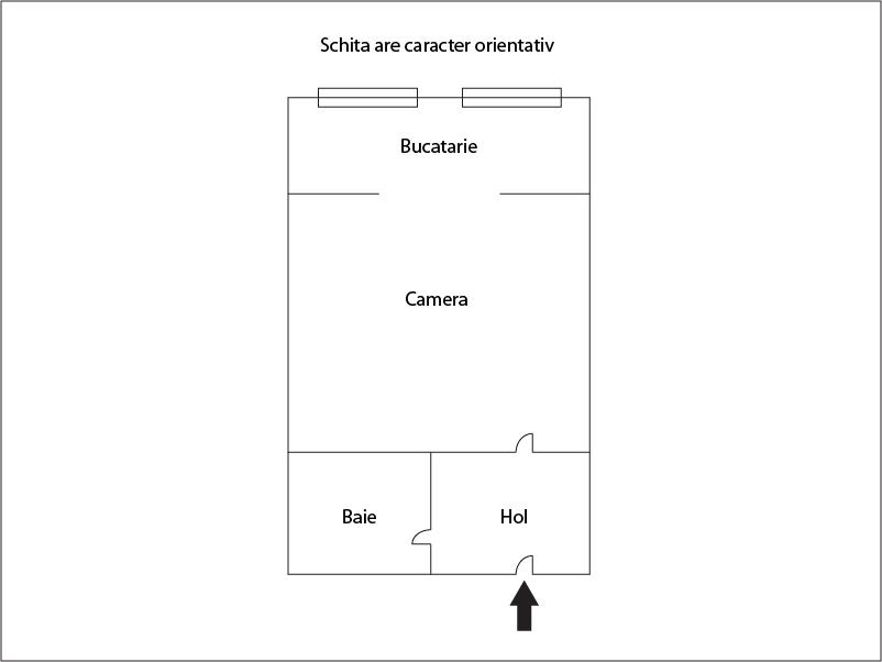 Garsonieră de vânzare Marasti - 26658AV | BLITZ Cluj-Napoca | Poza1