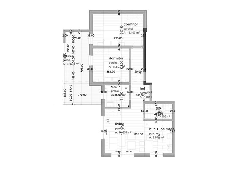 Apartament de vânzare 3 camere Grigorescu - 26674AV | BLITZ Cluj-Napoca | Poza1
