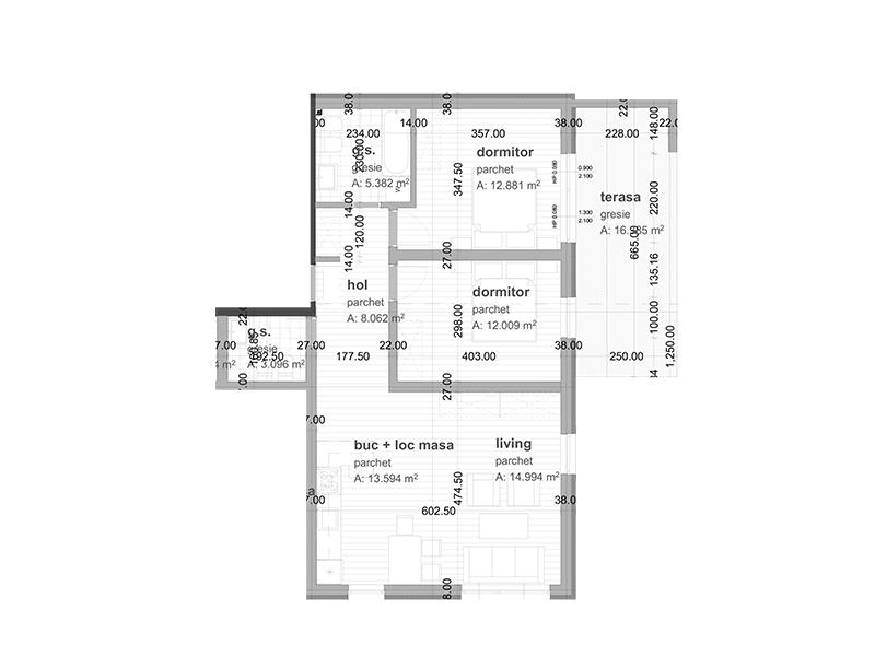 Apartament de vânzare 3 camere Grigorescu - 26676AV | BLITZ Cluj-Napoca | Poza1