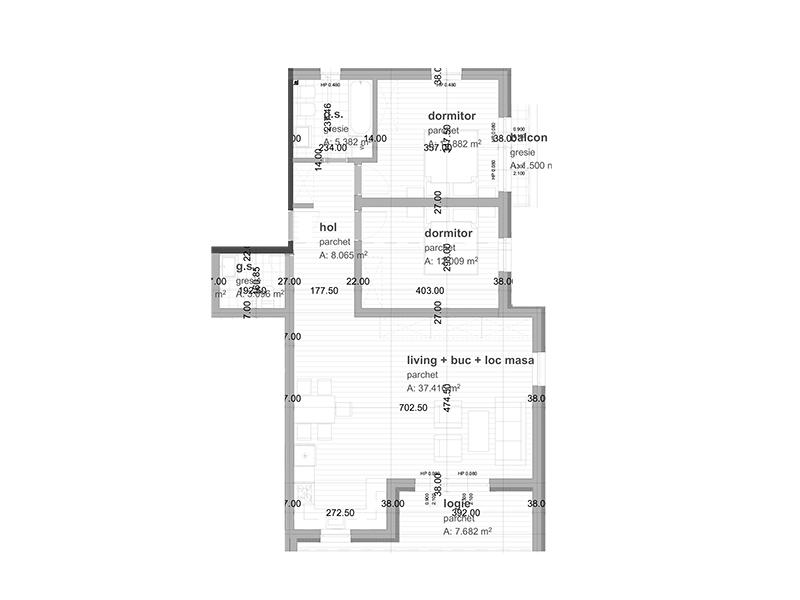 Apartament de vânzare 3 camere Grigorescu - 26678AV | BLITZ Cluj-Napoca | Poza1