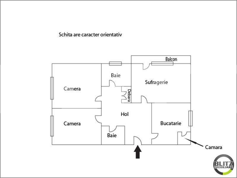 Apartament de vânzare 3 camere Manastur - 2669AV | BLITZ Cluj-Napoca | Poza13