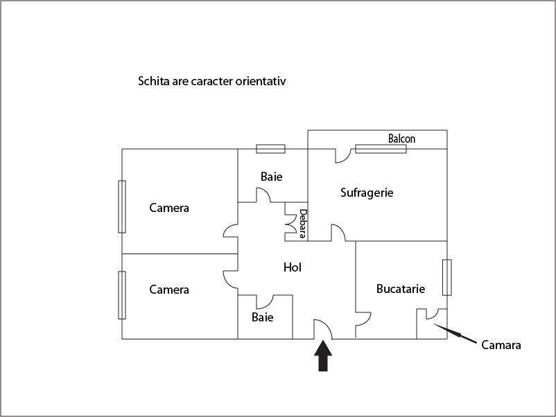 Apartament de vânzare 3 camere Manastur - 2669AV | BLITZ Cluj-Napoca | Poza1