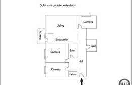 Vanzare apartament 4 camere, 70 mp utili,2 boxe la subsol,imobil izolat exterior