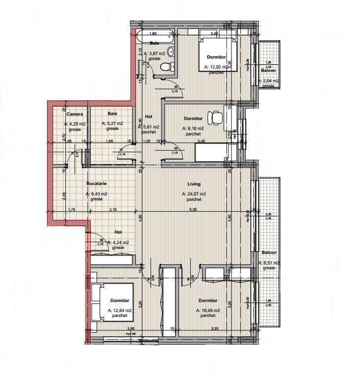 Apartament de vânzare 4+ camere Manastur - 26704AV | BLITZ Cluj-Napoca | Poza1
