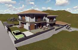 Vanzare duplex, 127 mp utili, 250 mp teren, zona rezidentiala de case/vile