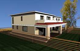 Casa de 119 mp utili, teren de 250 mp! Semifinisata!