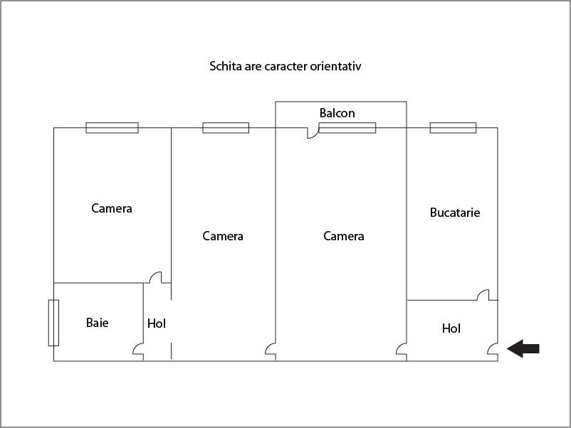 Apartament de vânzare 3 camere Manastur - 26727AV | BLITZ Cluj-Napoca | Poza1