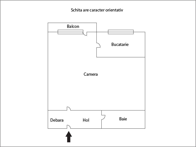 Garsonieră de vânzare Manastur - 26739AV | BLITZ Cluj-Napoca | Poza1
