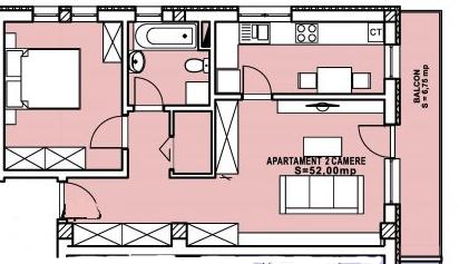 Apartament de vânzare 2 camere Bună Ziua - 26785AV | BLITZ Cluj-Napoca | Poza1