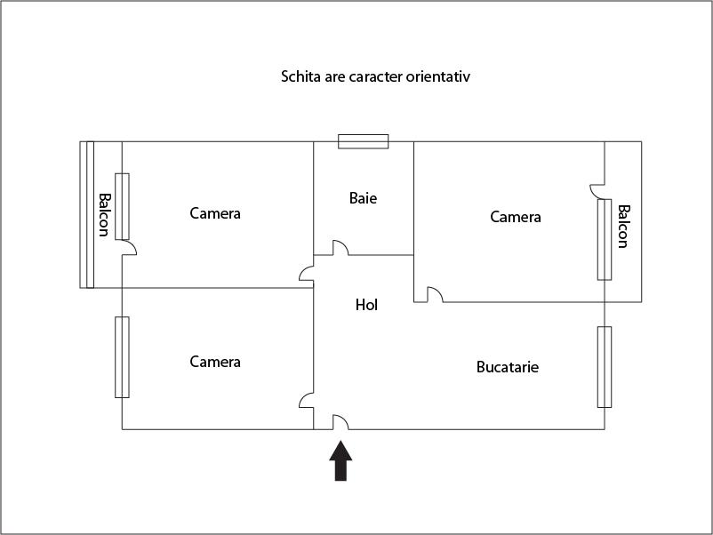 Apartament de vânzare 3 camere Marasti - 26841AV | BLITZ Cluj-Napoca | Poza1