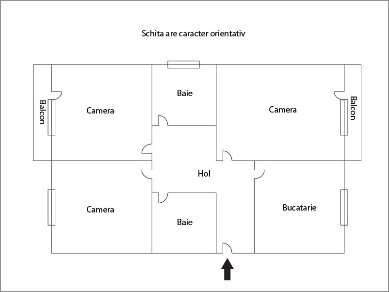 Apartament de vânzare 3 camere Marasti - 26861AV | BLITZ Cluj-Napoca | Poza1