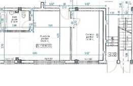 Apartament cu 2 camere, 45.55 mp! Semifinisat! Zona Terra!