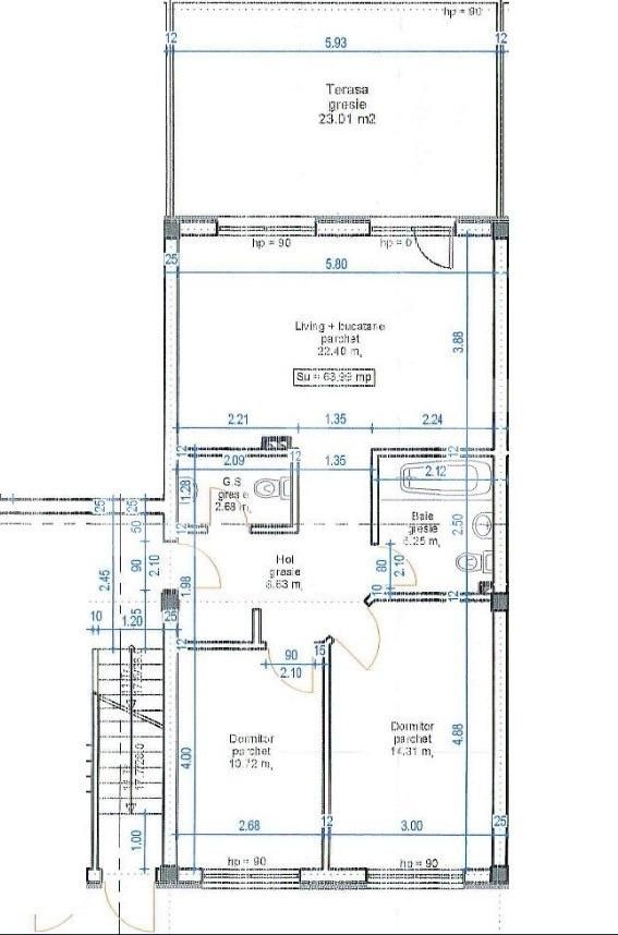 Apartament de vânzare 3 camere Floreşti - 26874AV | BLITZ Cluj-Napoca | Poza5