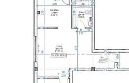 2 camere decomandate, 51.48 mp! Terasa de 21.57 mp!