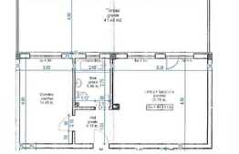 Apartament 2 camere, 49.83 mp! Semifinisat! Zona Terra!