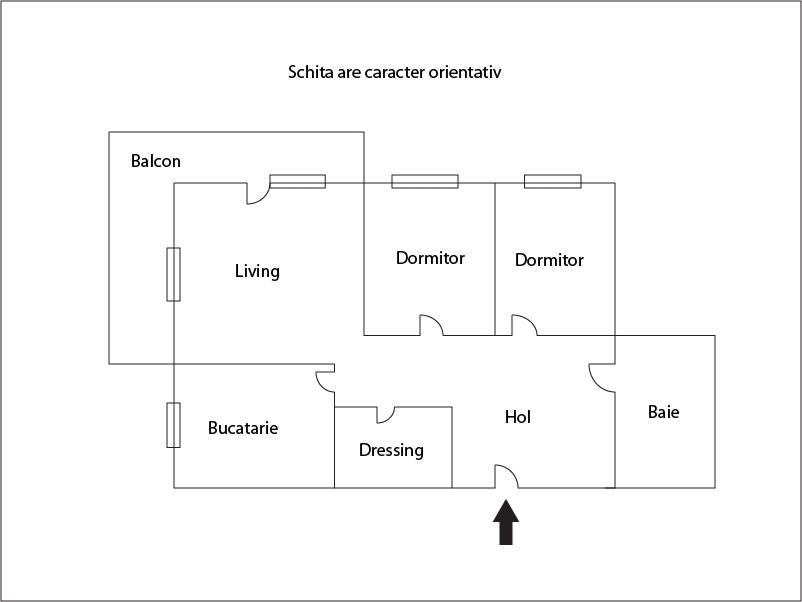 Apartament de vânzare 3 camere Floreşti - 2688AV | BLITZ Cluj-Napoca | Poza1