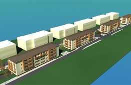 Apartament de vanzare cu 2 camere, 45.55 mp, semifinisat! Zona Terra!