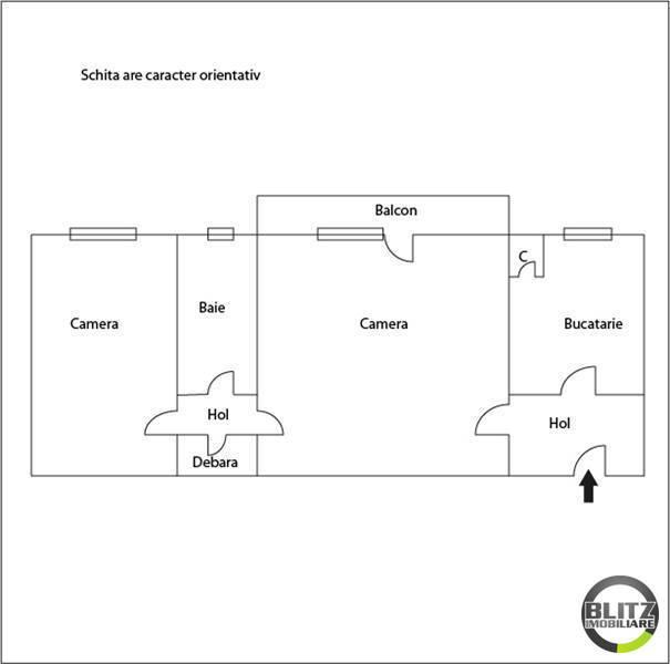 Apartament de vânzare 2 camere Gheorgheni - 269AV | BLITZ Cluj-Napoca | Poza1