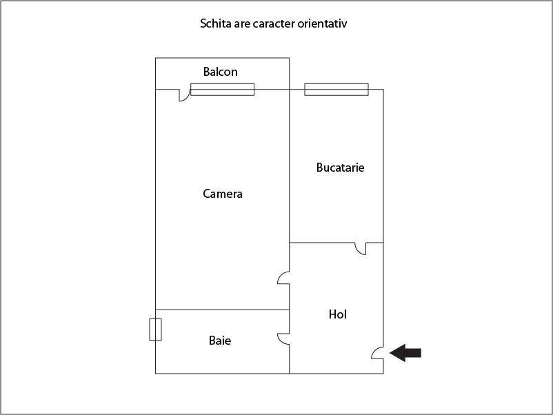 Garsonieră de vânzare Manastur - 26915AV | BLITZ Cluj-Napoca | Poza1