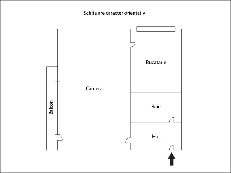 Garsonieră de vânzare Manastur - 26934AV | BLITZ Cluj-Napoca | Poza1