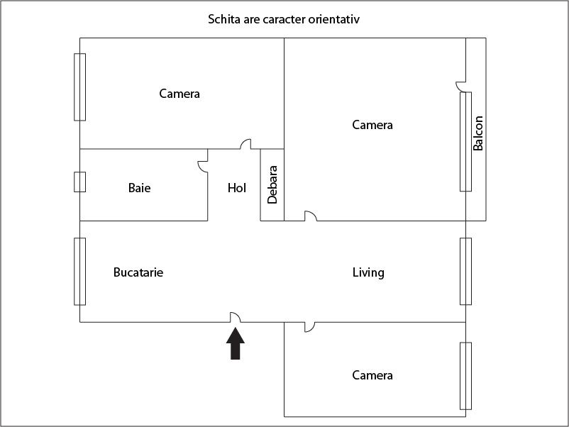 Apartament de vânzare 4 camere Manastur - 26938AV | BLITZ Cluj-Napoca | Poza1