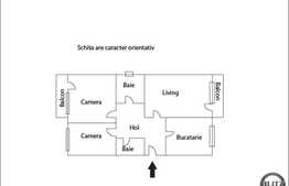 Apartament 3 camere decomandate, 67 mp, zona Cora. Boxa la subsol inclusa!