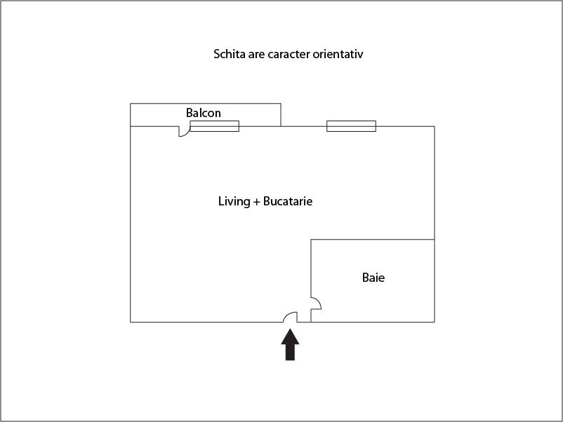 Garsonieră de vânzare Floreşti - 26997AV | BLITZ Cluj-Napoca | Poza1