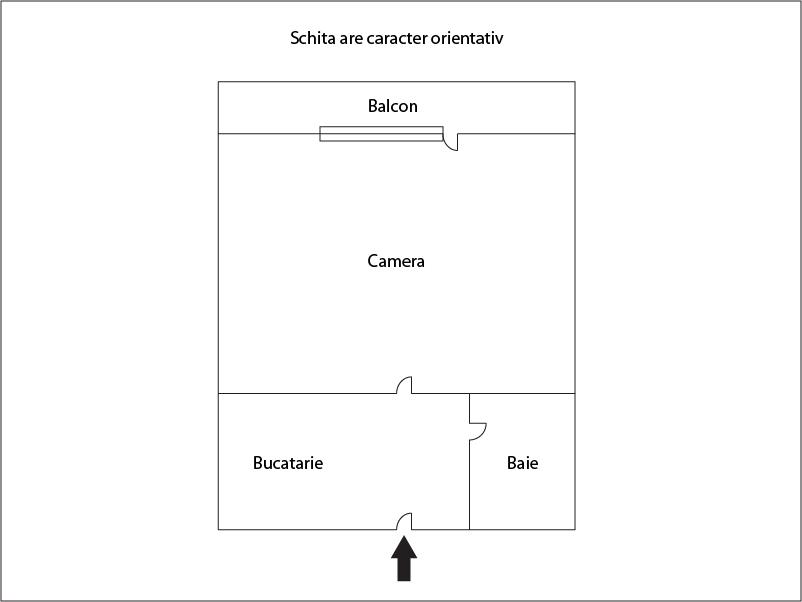 Garsonieră de vânzare Gheorgheni - 27128AV | BLITZ Cluj-Napoca | Poza1